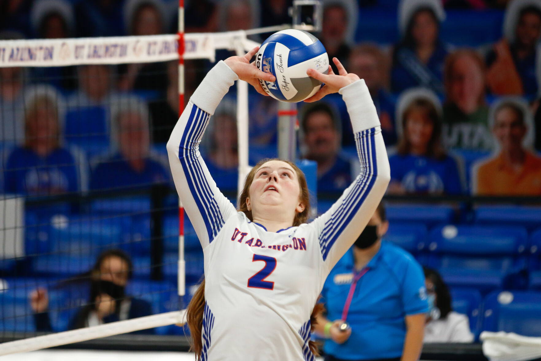 Photos: UTA volleyball falls to in-state rival Texas State University